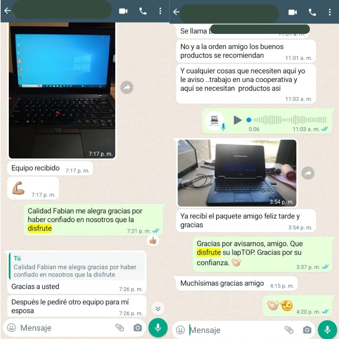 Reseña cliente TEKNOPRO 4